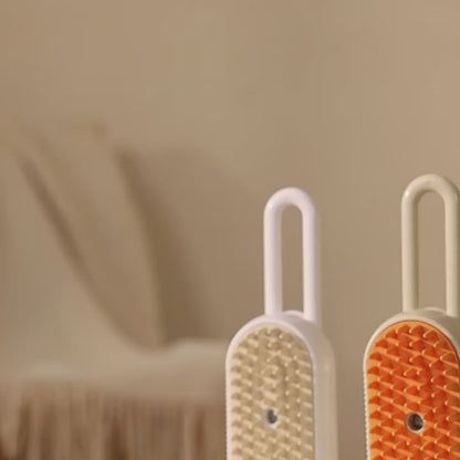 3-in-1 Dampf-Bürste für Katzen & Hunde